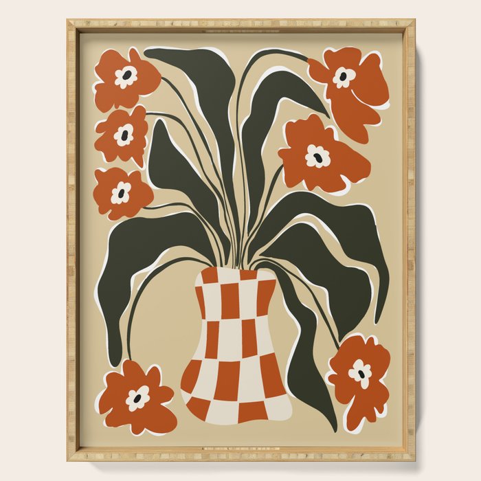 Terracotta Spring   Serving Tray Gallery Image 1