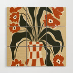 Terracotta Spring   Wood Wall Art Gallery Image 1