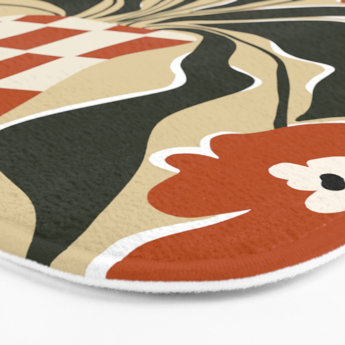 Terracotta Spring   Bath Mat Gallery Image 3
