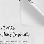 The Four Agreements Script Style Wall Tapestry Gallery Image 3