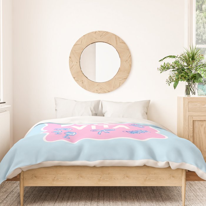 La Dolce Vita Summer Sketches Italian Style Duvet Cover Gallery Image 3
