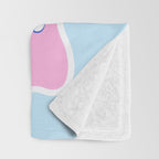 La Dolce Vita Summer Sketches Italian Style Throw Blanket Gallery Image 3