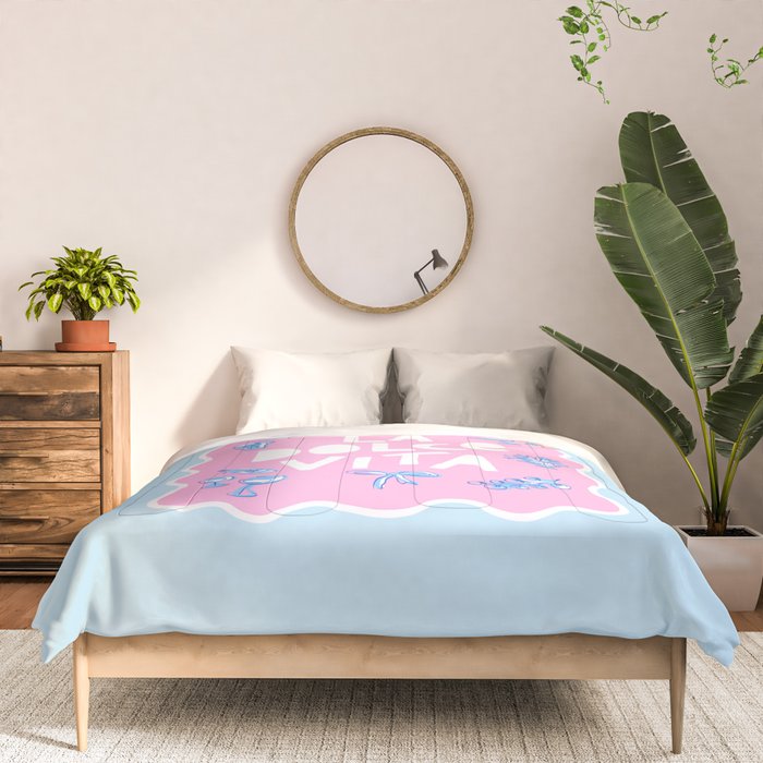 La Dolce Vita Summer Sketches Italian Style Comforter Gallery Image 3