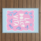 La Dolce Vita Summer Sketches Italian Style Outdoor Rug Gallery Image 1