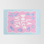 La Dolce Vita Summer Sketches Italian Style Rug Gallery Image 2