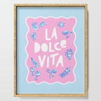 La Dolce Vita Summer Sketches Italian Style Serving Tray Gallery Image 1
