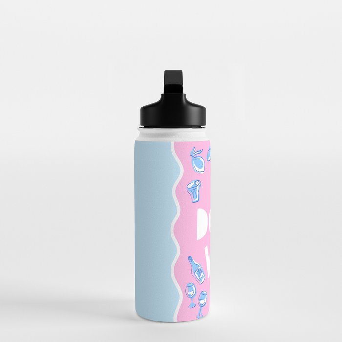 La Dolce Vita Summer Sketches Italian Style Water Bottle Gallery Image 3