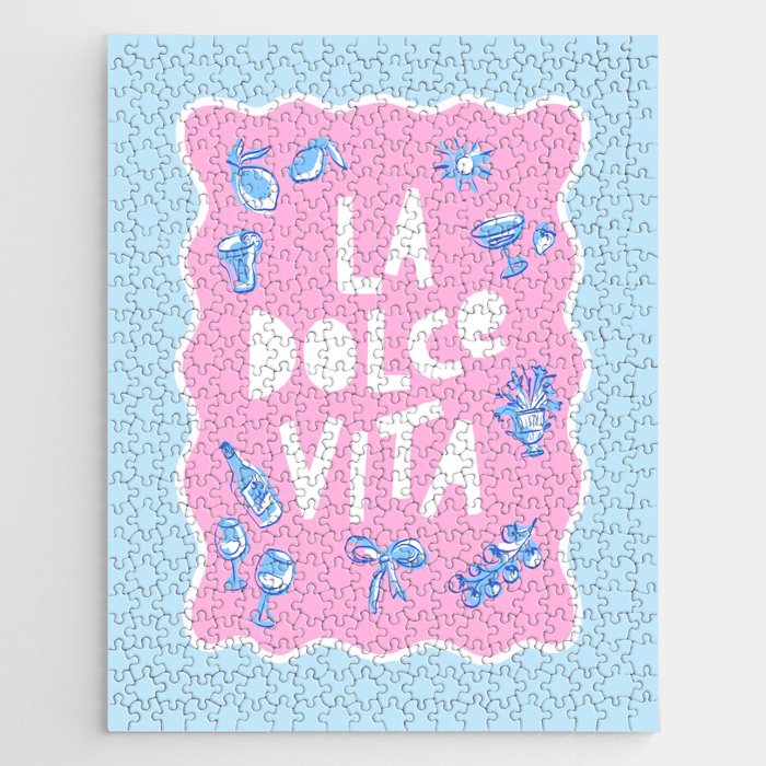 La Dolce Vita Summer Sketches Italian Style Jigsaw Puzzle Gallery Image 1