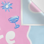 La Dolce Vita Summer Sketches Italian Style Wall Tapestry Gallery Image 3