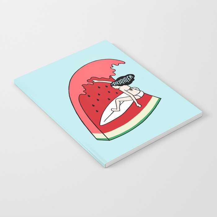 Watermelon Surf Notebook Gallery Image 1