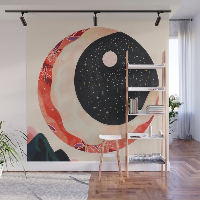 Mystic Moon Wall Mural Gallery Image 1