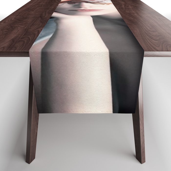 Wearing flowers Table Runner Gallery Image 1