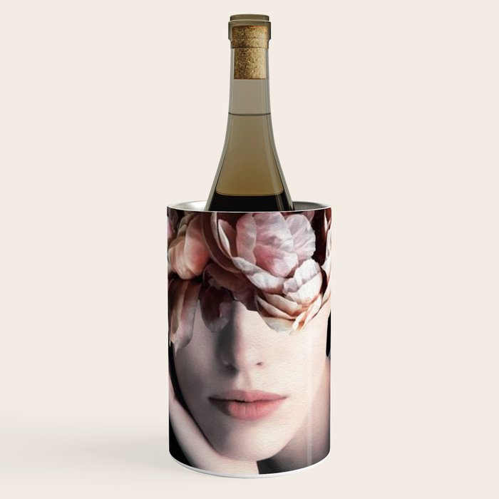 Wearing flowers Wine Chiller Gallery Image 1