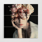 Wearing flowers Wood Wall Art Gallery Image 1