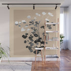 Minimalist Botanica Wall Mural Gallery Image 1