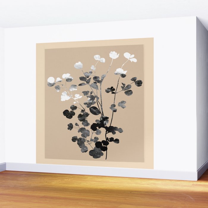 Minimalist Botanica Wall Mural Gallery Image 2
