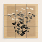 Minimalist Botanica Wood Wall Art Gallery Image 1