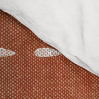 boho stitched stripes - ginger Comforter Gallery Image 4