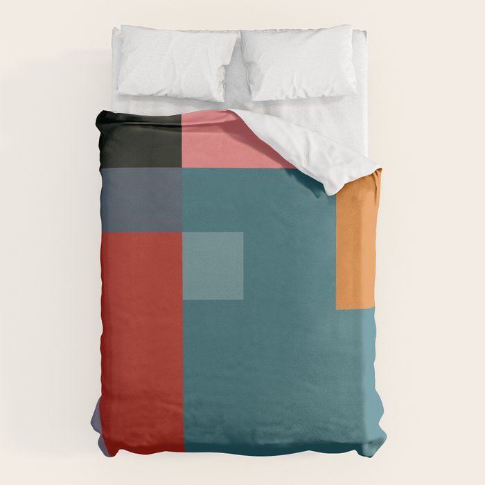 geometric abstract 252 Duvet Cover Gallery Image 1