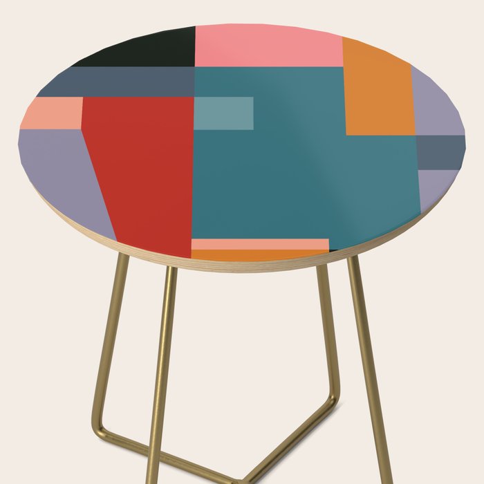 geometric abstract 252 Side Table Gallery Image 2