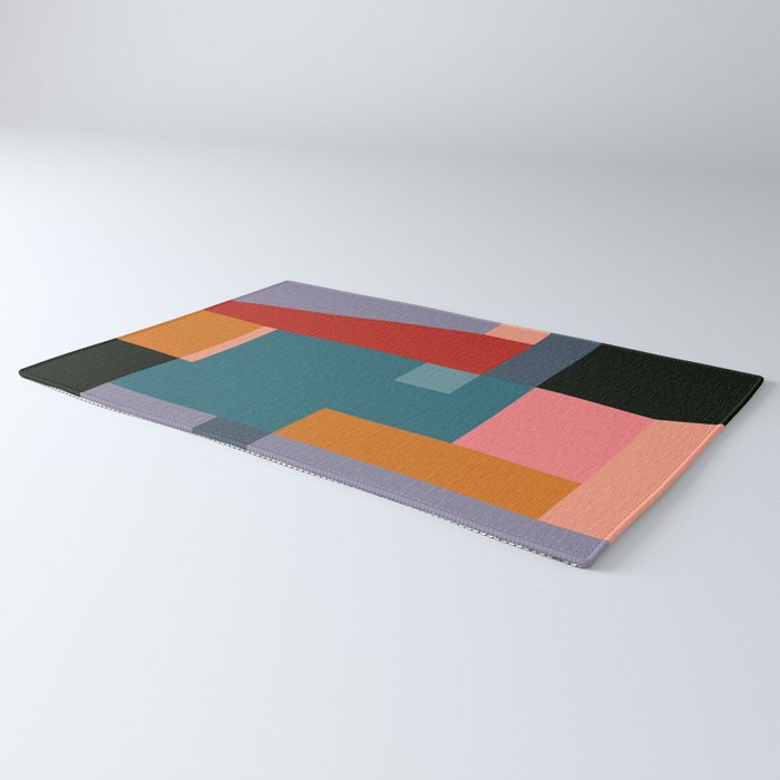 geometric abstract 252 Rug Gallery Image 3