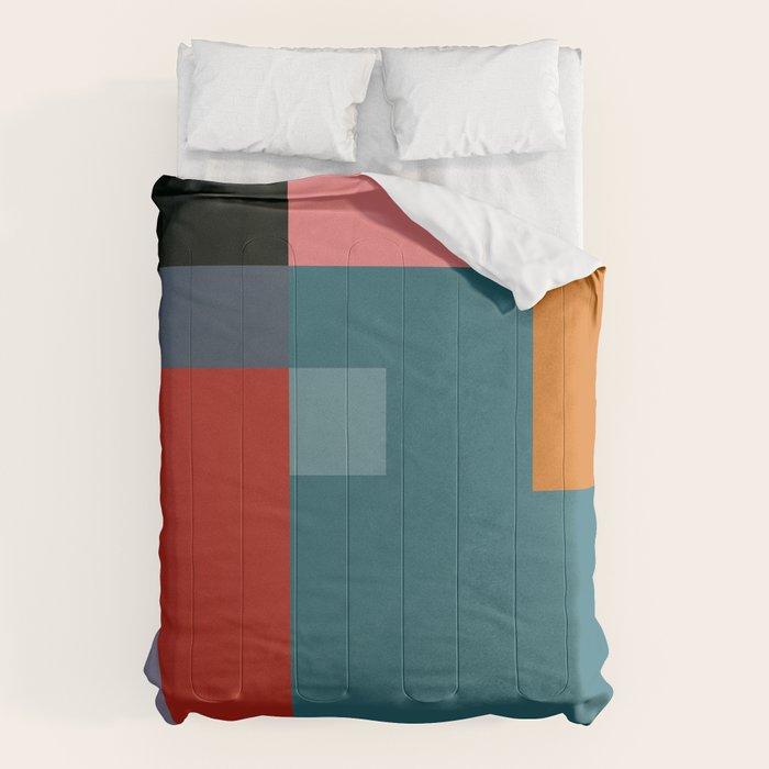 geometric abstract 252 Comforter Gallery Image 6