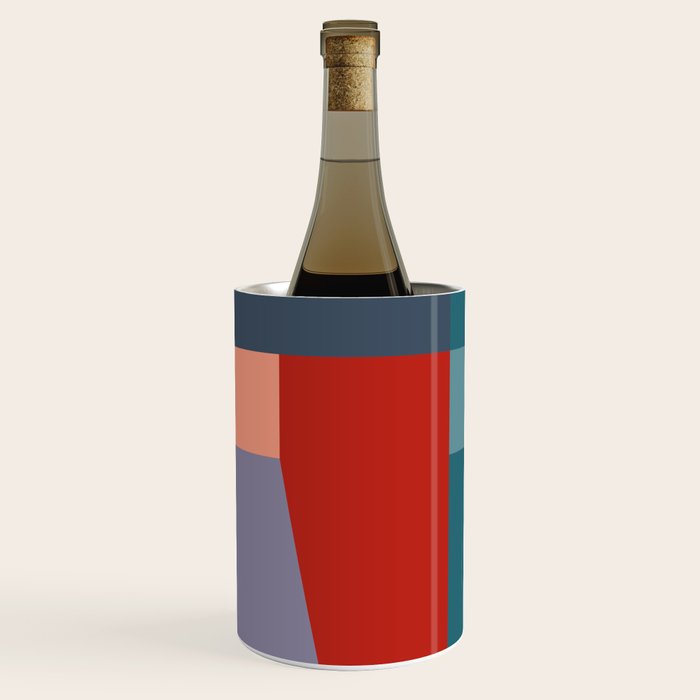 geometric abstract 252 Wine Chiller Gallery Image 2