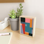 geometric abstract 252 Mini Art Print Gallery Image 2