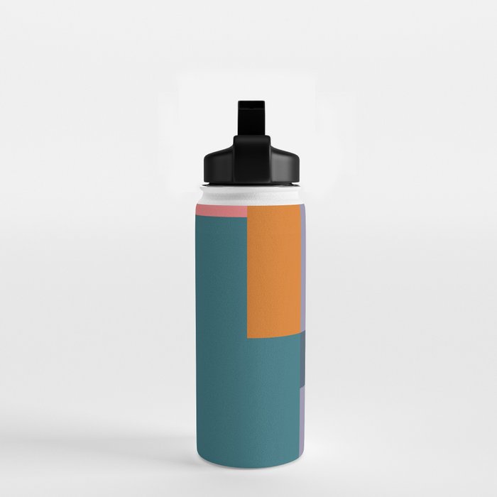 geometric abstract 252 Water Bottle Gallery Image 2