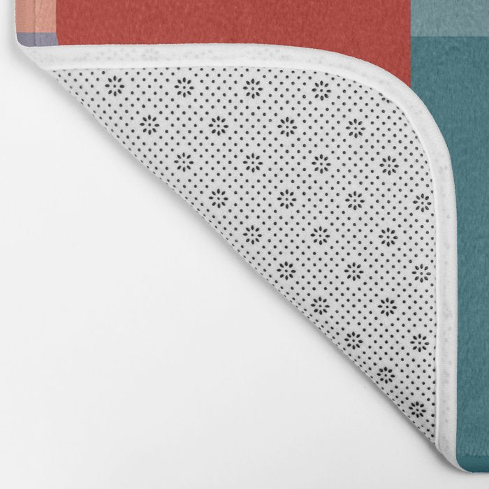 geometric abstract 252 Bath Mat Gallery Image 2
