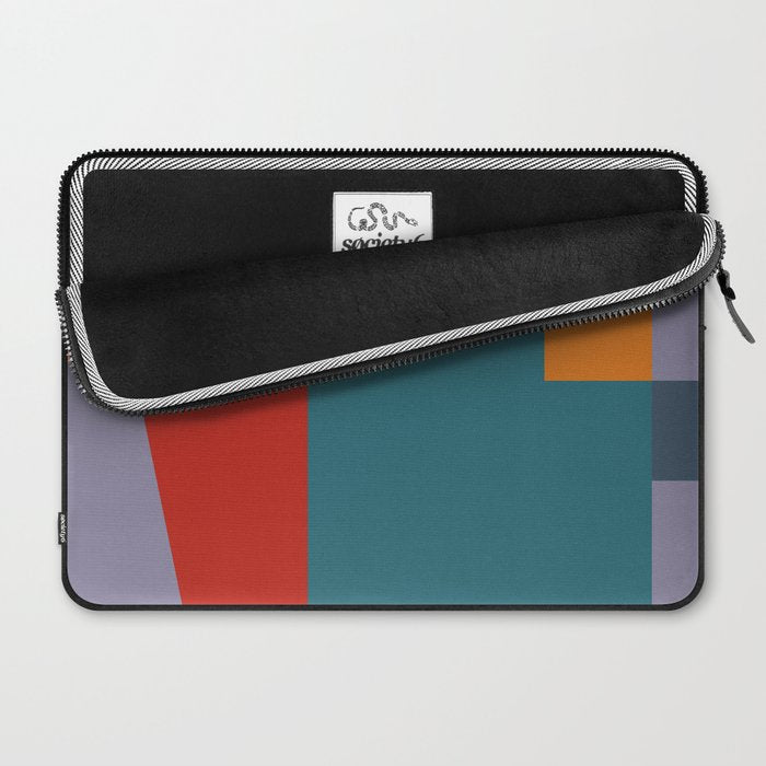 geometric abstract 252 Laptop Sleeve Gallery Image 2