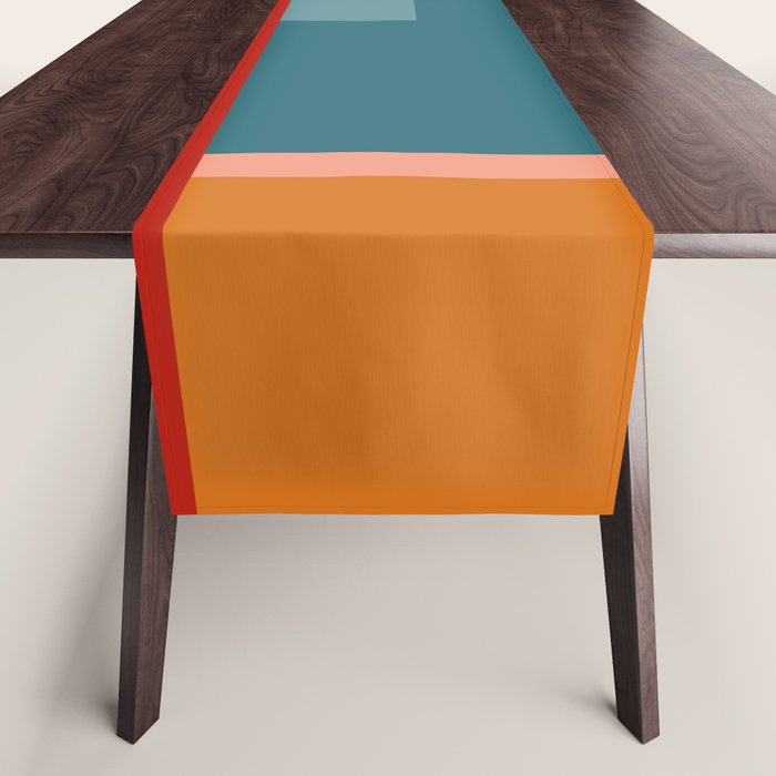 geometric abstract 252 Table Runner Gallery Image 1