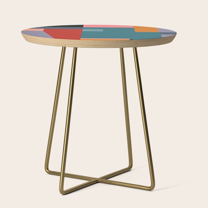 geometric abstract 252 Side Table Gallery Image 1