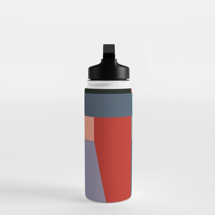 geometric abstract 252 Water Bottle Gallery Image 3