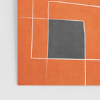 Orange Abstract Artwork Colorful Shapes Poster Gallery Image 3
