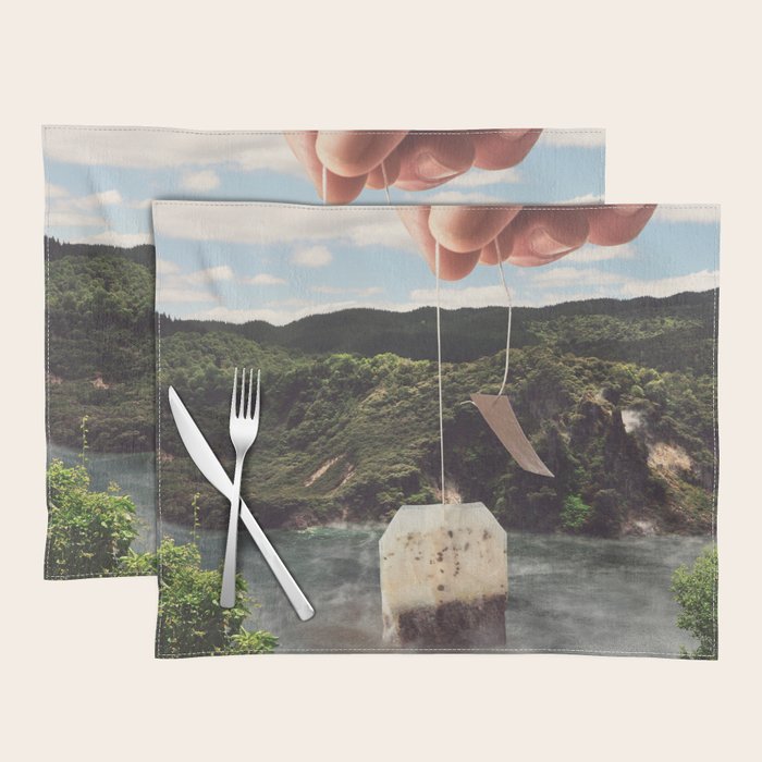Lake afternoon tea - Teabag Placemat Gallery Image 1