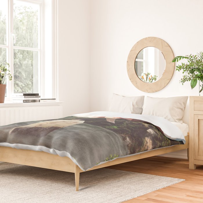 Lake afternoon tea - Teabag Duvet Cover Gallery Image 2