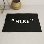 " Art " (Negative) Rug Gallery Image 1
