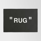 " Art " (Negative) Rug Gallery Image 2