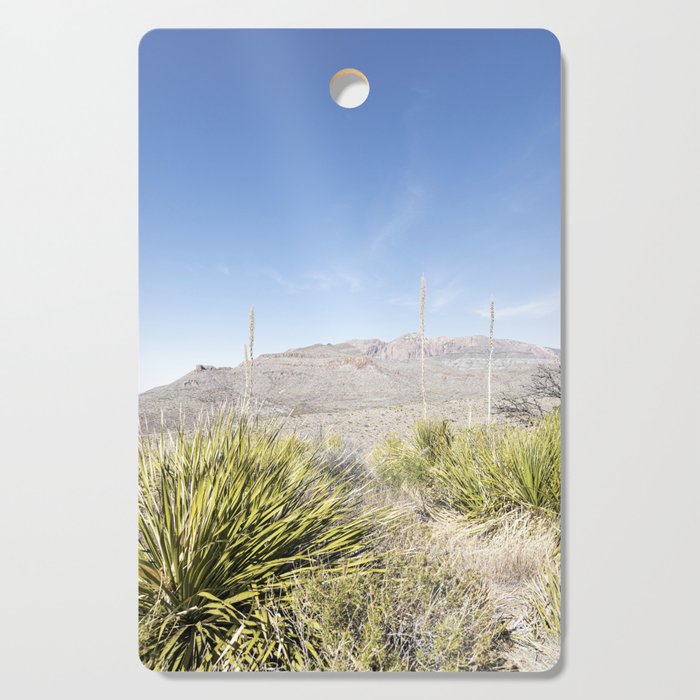 Sotol Vista II x Big Bend National Park Vertical Photography Cutting Board Gallery Image 1