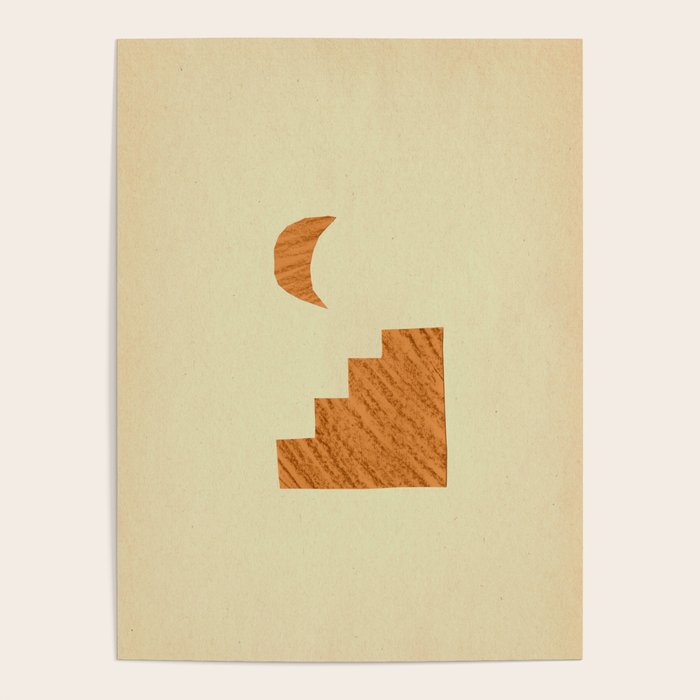 Minimalist moroccan night Poster Gallery Image 1