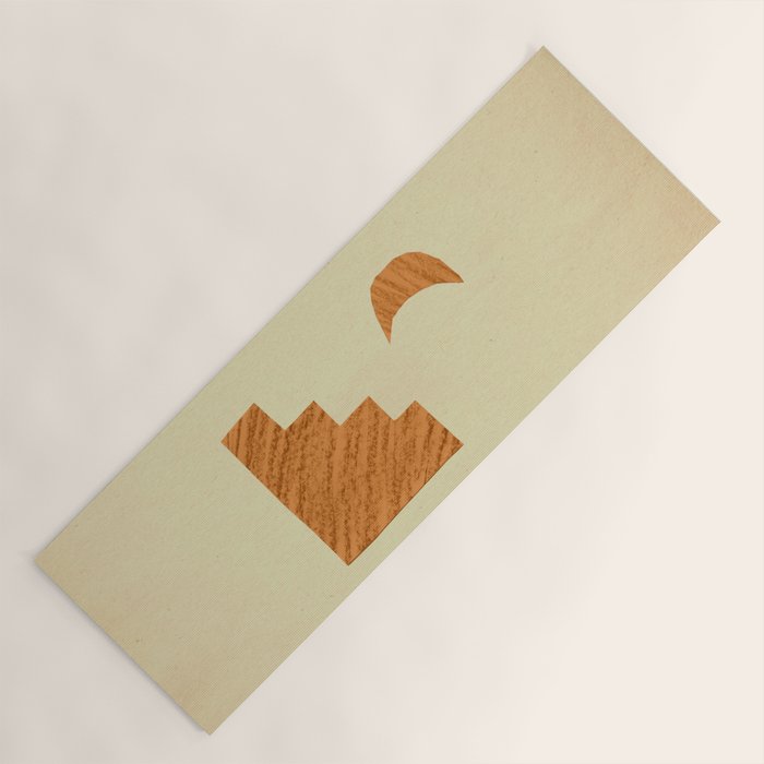 Minimalist moroccan night Yoga Mat Gallery Image 1
