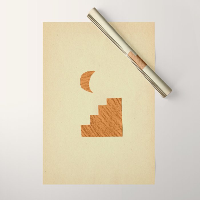 Minimalist moroccan night Wrapping Paper Gallery Image 1