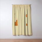 Minimalist moroccan night Window Curtain Gallery Image 3