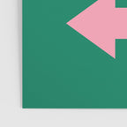 Dance Floor Left Arrow (Green Pink) Poster Gallery Image 3