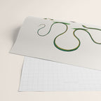Albertus Seba Three Snakes Illustration Locupletissimi rerum naturalium thesauri accurata descriptio Wrapping Paper Gallery Image 2