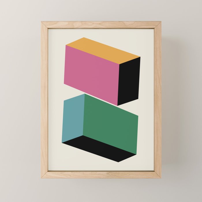 Modernist Objects II Mini Art Print Gallery Image 1