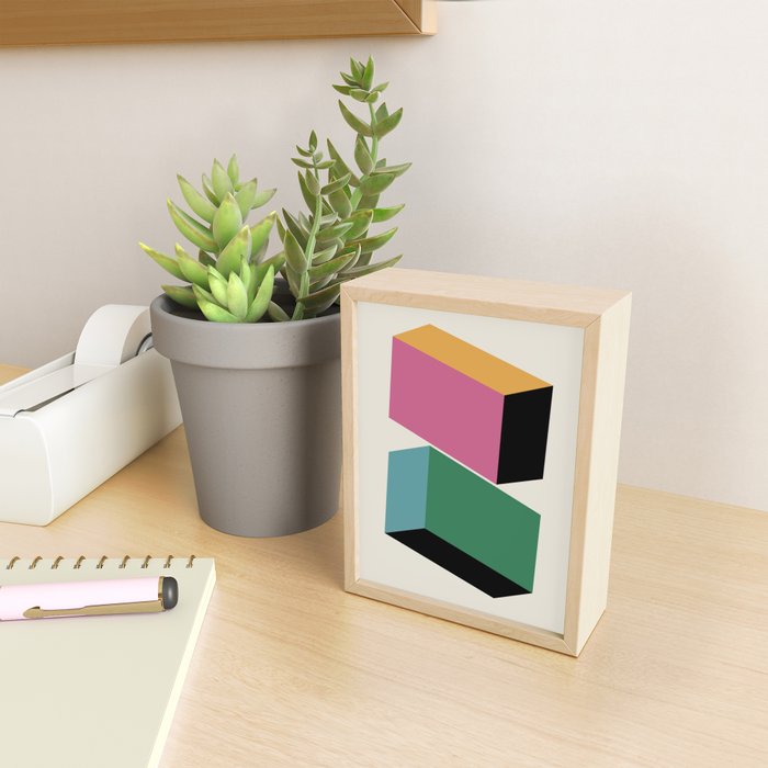 Modernist Objects II Mini Art Print Gallery Image 2