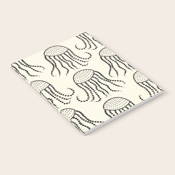 Jellyfish Pattern #jellyfishpattern Notebook Gallery Image 1