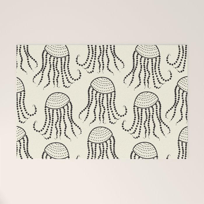 Jellyfish Pattern #jellyfishpattern Welcome Mat Gallery Image 1